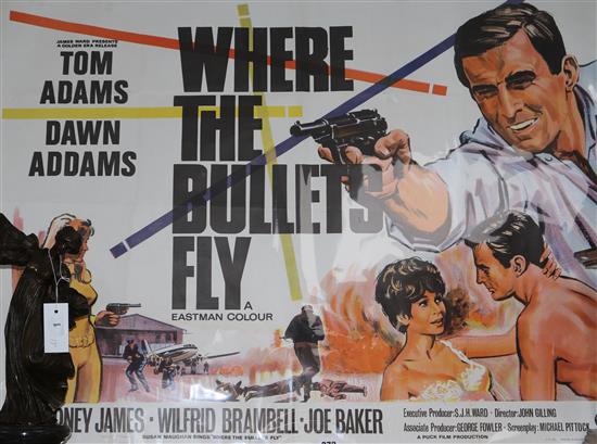 Five original film posters for Five Weeks in a Balloon, Pete n Tillie, Lifeguard and Where the Brits Fly